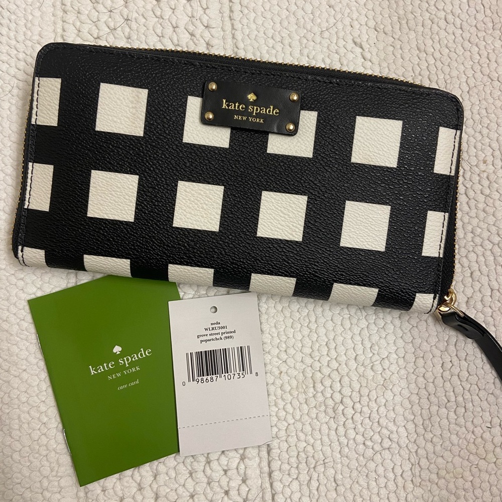 Kate Spade “Grove Street” Printed Wallet